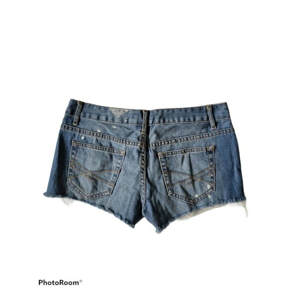 Aeropostale Denim Daisy Duke Distressed Je… - Picture 4 of 6